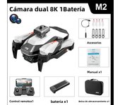 4DRC New M2 Drone 8K Professinal 4K Dual HD Camera Optical Flow Five-way Obstacle Avoidance Quadcopter Remote Control Dron Toys