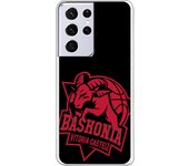 Funda original compatible con Samsung Galaxy S21 Ultra - S30 Ultra - Baskonia escudo rojo fondo negro