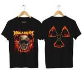 2024 Men Megadeths T Shirt Casual Rust in Peace T-shirt Graphic Oversized Sports Tops Breathable Comfortable Streetwear