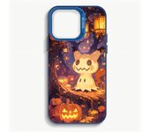 1pc M-mimikyu Phone Case Phone Case IMD Color Silver Shell For IPhone 16 15 14 13 12 11 Pro Max Plus