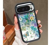 Flowers Pattern Shockproof Soft Case For Google Pixel 8A 8 Pro 9 Pro XL TPU Silicone Phone Protector Cover For Pixel 9 8 Pro
