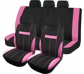 Fundas Universales de Asiento de Coche Compatibles with Airbag, Divisibles por 3 Cremalleras, Adecuadas para Ford Freestar