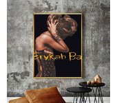 Erykah Badu Singer Poster Frameless Poster Kraft Club Bar Paper Retro Poster Mural Bedroom Study Decoration Painting