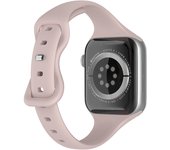 Correa de Silicona para Apple Watch 49mm 46mm 45mm 44mm 42mm 41mm 40mm 38mm iWatch Series 10 9 8 7 6 5 4 3 2 1 SE Ultra 2 Banda Modelo Slim para Reloj Apple