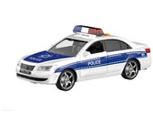 COCHE POLICIA FRICCION LUCES Y SONIDOS ESCALA 1:16