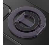 Double Magnetic Cell Phone Ring Holder Compatible with iPhone 16 12 13 14 15 Series MagSafe Removable Cell Phone Grip Kickstand