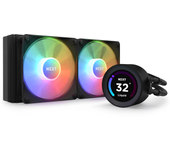 REFRIGERACION LIQUIDA NZXT KRAKEN ELITE 240mm | RGB FAN | NEGRO | LCD PLUS