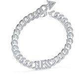 Pulsera Guess Mujer ARM PARTY JUBB04222JWRHL Acero Inoxidable cadena barbada marca piedras