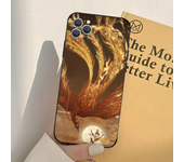 1pc Phoenix Art Phone Case Silicone Soft For IPhone 16 15 14 13 12 11 Plus Pro Max Plus