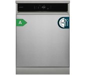 Cecotec Lavavajillas Bolero Aguazero 6800 Inox A, 14 cubiertos, Clase A, Motor Inverter Plus Duo, 8 programas versátiles