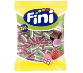Fini Golosinas caramelos de goma Bolsa de 250u gran surtidos de modelos a elegir fresas salvajes,dedos brillos,dentaduras,huevos fritos,melones,tropy jelly,moras,melecoton,ladrillos,gusanos,huesos brillo,cerezas,beso,botella cola,calaveras,pulpos etc...