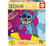Disney Stitch Prime 3D Puzzle de 500 Piezas Juguetes Educa Borras