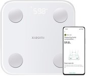 Xiaomi Mi Body Composition Scale S400 - Báscula de baño con medición de doble frecuencia, 25 indicadores de salud, hasta 150 kg y 100 gr de precisión