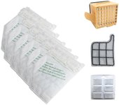 Vorwerk Vk135 Vk136 369 Aspirador Bolsa de polvo Filtro Kit de reemplazo