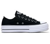 Zapatilla Converse Plataforma Negro Baja 560250C