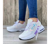 Zapatillas De deporte con plataforma para Mujer, zapatos informales cómodos De malla antideslizantes para correr, talla grande43