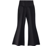 Girls High Waist Flared Pants for Spring and Autumn Kids Fashion Tight Leggings with Stylish Elastic Teenager Bottoms Clothes