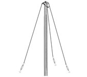 Mástil telescópico de 1,55 a 4,50mts. para antena de TV
