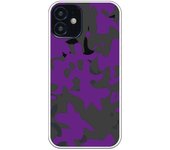 Funda compatible con iPhone 12 Mini - Militar Rosa