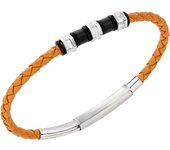 BREIL Colección WANDERLUST, Hombre en PELLE, Maple, SILICONE, Ideas de Regalos para Hombre