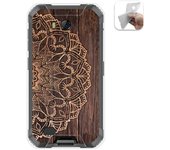 Tumundosmartphone Funda Gel Tpu para Ulefone Armor X6 diseño Madera 06 Dibujos
