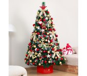 LILI HOME Pack de Decoración Navideña de 79 Piezas Contenido del Pack: Árbol de Navidad, Guirnaldas Navideñas, Tiras de Luces LED, Bolas de Navidad, Colgantes Temáticos, Estrella de Punta y mas.