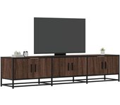 Mueble TV combinadoMueble para TV madera de ingeniería roble marrón 180x35x41 cm