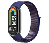 Nylon Loop Strap For Xiaomi Mi Band 8 7 6 5 4 3 Bracelet SmartWatch Wristband Replacement Sport Pulsera Watchband Miband 8 NFC