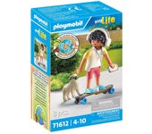 PLAYMOBIL - NIÑO CON PERRO, 71612, TIENDA CON LICENCIA OFICIAL