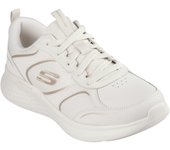 Deportivos Skechers Lite City Stride Materiales Textil Y Sintéticos Veganos Para Mujer Color Blanco