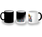 MERCHANDMANIA TAZA MÁGICA logo one piece Luffy personaje aventura piratas mar magic mug