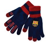 Guantes táctiles Barça - Talla S - Producto Oficial del FC Barcelona