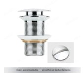 Pop Up Drain Button Bathroom Sink Plug Drainer Siphon Waste Stopper Wash Basin Faucet Accessory Washbasin Pipe Black Gold Rose
