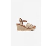 Refresh - Cuña de Yute con Tiras - Sandalia