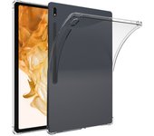 AJIUYU Case For Samsung Galaxy Tab S7 FE Plus S8 S7 11 12.4 inch Tablet S6 Lite A8 A7 Cover Transparent TPU Silicone Soft Shell