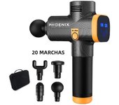 Phoenix A2 Massage Gun Muscle Relaxation Deep Tissue Massager Dynamic Vibrator Back Portable Handheld Display Fascia Gun Massage