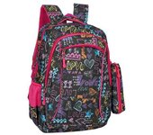 J.S ONDO MOCHILA TIPO TELA PARA MUJER Mochila Escolar Mochila de Viaje Negocios Trabajo Diario Antirrobo Impermeable Grande Mochila Ordenador ESTAMPADO