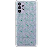 Funda original compatible con Samsung Galaxy A32 5G - Rick y Morty Caras Verdes