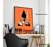 1pc A Clockwork Orange Singer Poster Self-adhesive Art Waterproof Paper Sticker Coffee House Bar Room Wall Decor