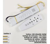 APP Control LED Driver 2.4G Remote Intelligent LED Transformer 12-24W 40W 80W 120W 360W For Dimmable Color-changeable Chandelier