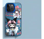 Sanrio Cute melody Phone Case for iPhone 13 Pro Max 15 7 8 Plus 11 Pro XS Max 14 Plus XR X 12 Mini Clear Cover