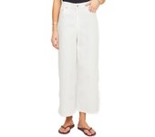 Pantalón vaquero JJXX Milla blanco wide leg para mujer