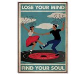 Retro Sheets Wall Art Vintage Pictures Canvas Paintings Be Kind Lose Your Mind Find Your Soul Yoga Posters Home Room Decoration