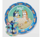 Set de Piscina y Chaleco Hinchable Infantil para niños y niñas Bluey (6228)