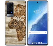 Funda Gel Tpu para Vivo X60 Pro 5G diseño Madera 07 Dibujos