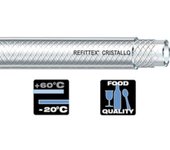 Fitt Refittex Cristallo: Manguera Cristal Reforzada 08x14 Rollo 100m 20bar. 308141 Fitt