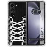 Funda Silicona Antigolpes para Samsung Galaxy Z Fold 5 5G diseño Zapatillas 03 Dibujos