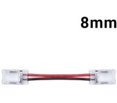 Barcelona LED Conector rápido monocolor puente tira a tira 8mm para COB