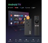 Decodificador de TV G96 4K HD de Doble banda con Bluetooth, Voz, WiFi, Allwinner Q2tvbox