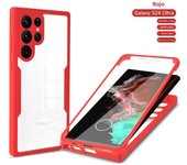 Funda for Samsung Galaxy S24 Ultra 360 Full Body Silicone Phone Case on Galaxy S24 S23 S22 S21 FE Plus Ultra Front Back Cover